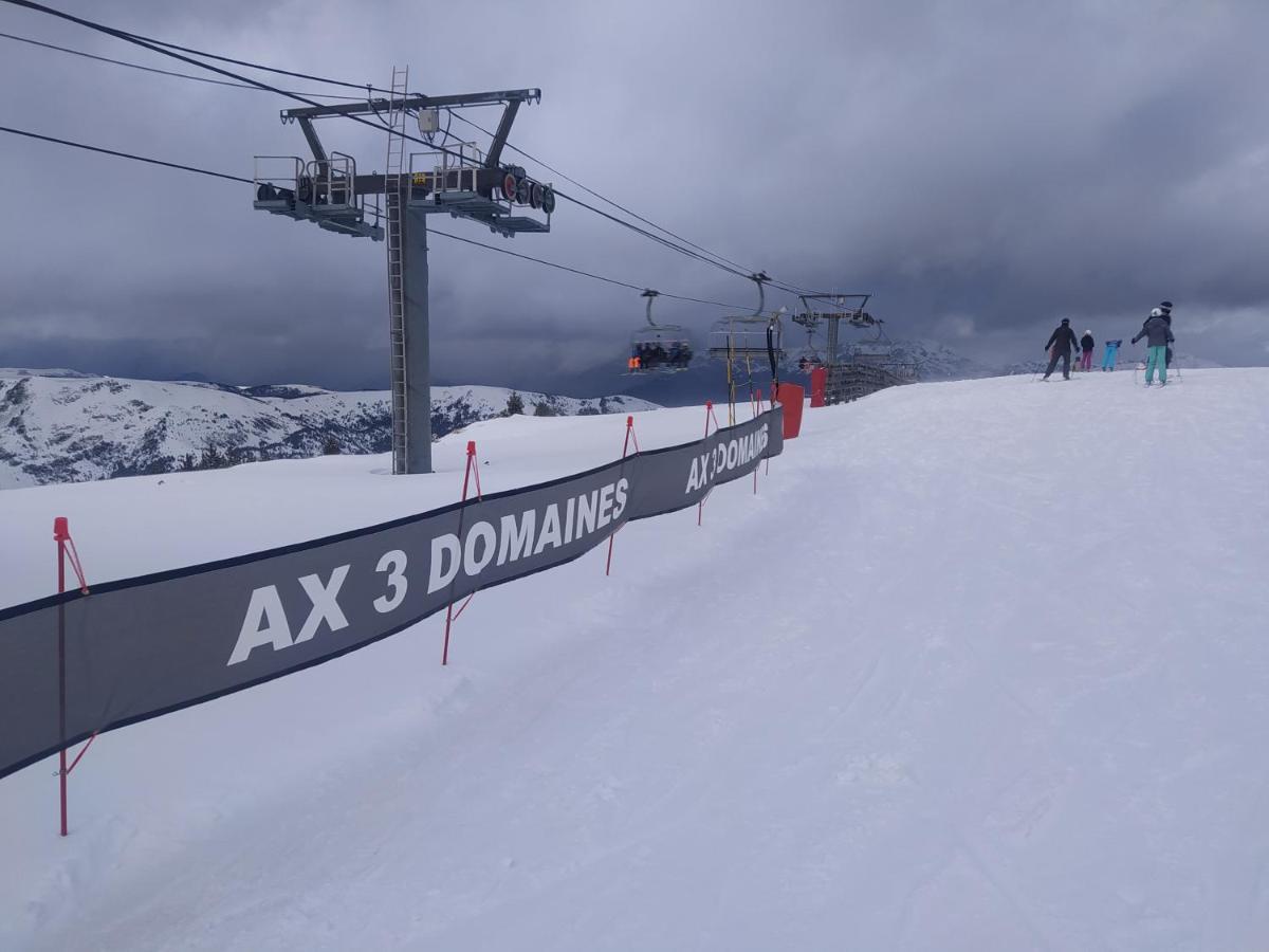 Studio 4 Personnes Au Pied Des Piste Plateau De Bonascre - Ax 3 Domaines Ete Hiver Ax-les-Thermes Exterior photo